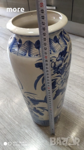 Голяма Порцеланова Подова Ваза , снимка 5 - Вази - 53656873