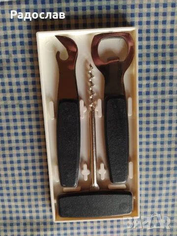 СССР комплект тирбушон и отварачки, снимка 3 - Прибори за хранене, готвене и сервиране - 49142543
