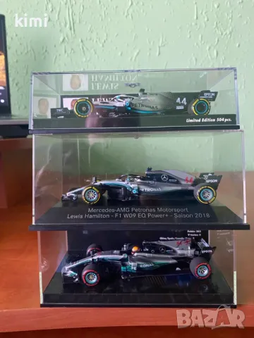 продавам колекция на F1 Minichamps 1.43  Lewis Hamilton, снимка 2 - Колекции - 49361274