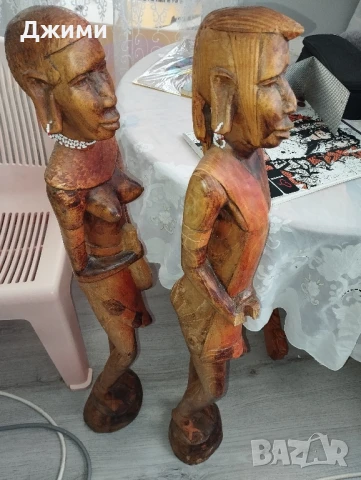 много стара африканска дърворезба, снимка 4 - Антикварни и старинни предмети - 51237098