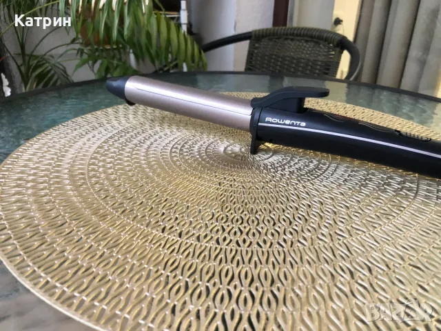 Маша Rowenta CF3227F0 25 мм / 200°C / Tourmaline, снимка 2 - Маши за коса - 55972467