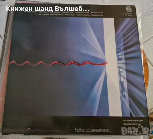 Грамофонни Плочи - Поп - Рок: Chris De Burgh - Man On The Line, снимка 2 - Грамофонни плочи - 49752745