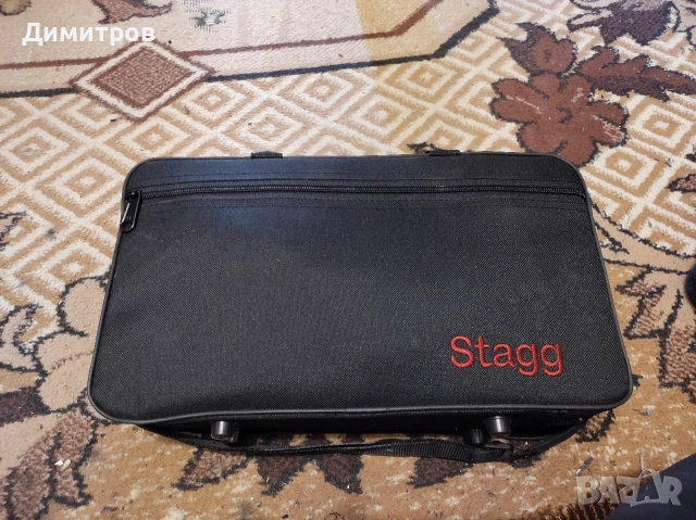 Кларинет Stagg с два мундщука Rico, снимка 5 - Духови инструменти - 53137831