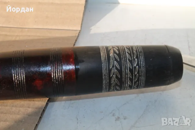 Стар дървен кавал , снимка 10 - Антикварни и старинни предмети - 47805228