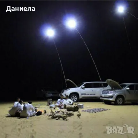 Светодиоден СОВ панел 4.5м 50W 4800LM 6400K, снимка 4 - Къмпинг осветление - 49498853