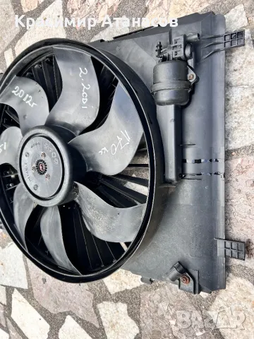 A2045000393. Перка охлаждане за Мерцедес Ц-класа W204. A2045000755, снимка 3 - Части - 49831156