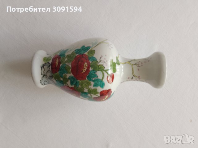 Стара ваза порцелан , снимка 4 - Антикварни и старинни предмети - 40896118