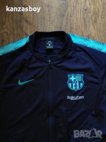 Nike FCB - страхотно мъжко горнище КАТО НОВО, снимка 9 - Спортни дрехи, екипи - 39458443