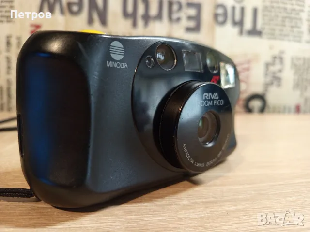 Лентов Фотоапарат"Minolta" Riva Zoom Pico.38-80mm., снимка 8 - Фотоапарати - 49333657