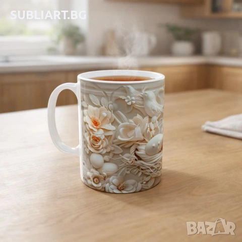 Чаша със снимка (Великден) , снимка 2 - Чаши - 53845289