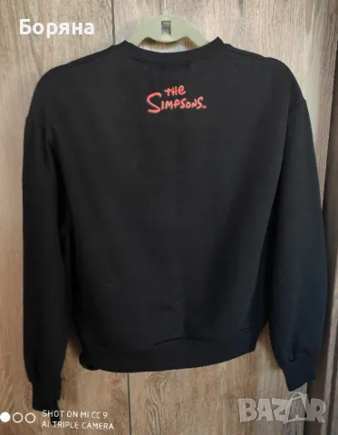 Zara The Simpsons нова спортна блуза, снимка 7 - Блузи с дълъг ръкав и пуловери - 48572601