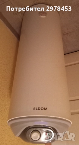 Бойлер Елдом 80л, снимка 3 - Бойлери - 52971238