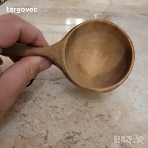 скандинавска дървена чаша, снимка 2 - Антикварни и старинни предмети - 49147472