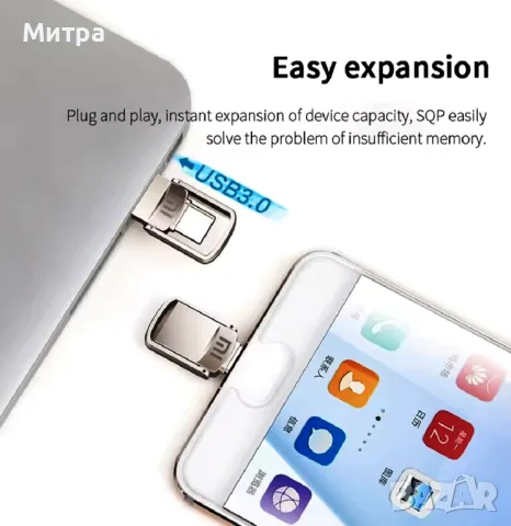 Нова Флаш памет Метална XIAOMI 2TB(2 хиляди GB), снимка 12 - Външни хард дискове - 50276288