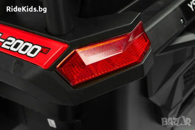 Офроуд акумулаторен автомобил AXEL – Червен, 4x4, с дистанционно и LED, снимка 13 - Детски велосипеди, триколки и коли - 50099511