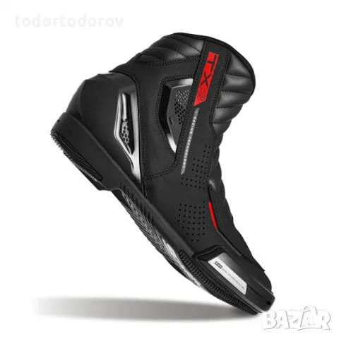 Мото боти къси ботуши SHIMA TX-3 RED/BLACK ,всички протектори 139.90 €, снимка 3 - Аксесоари и консумативи - 55872718