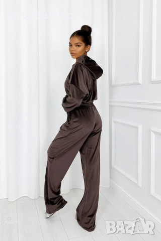 Дамски велурен комплект от две части Cloud, 3цвята , снимка 4 - Комплекти - 52698904