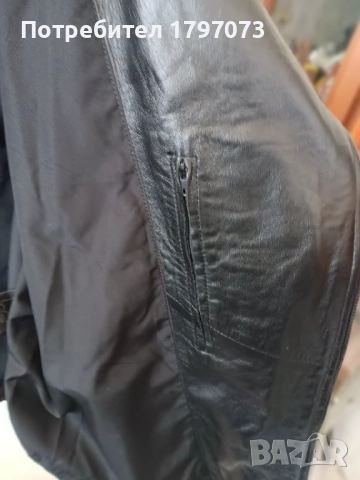 НОВО мъжко яке естествена кожа VERA PELLE, снимка 4 - Якета - 52211316