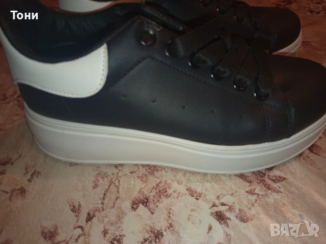 Нови Кожени Дамски Маратонки на Платформа 39, снимка 10 - Маратонки - 52792325