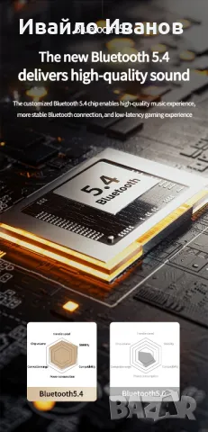 TWS Bluetooth слушалки, зарядна ретро кутийка с дисплей, снимка 9 - Bluetooth слушалки - 49298728