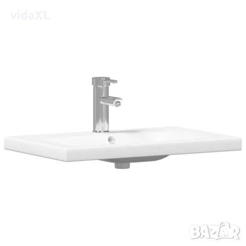 vidaXL Шкаф за мивка в баня 2 бр. Старо дърво 60 x 38,5 x 48 cm, снимка 6 - Смесители - 56147000