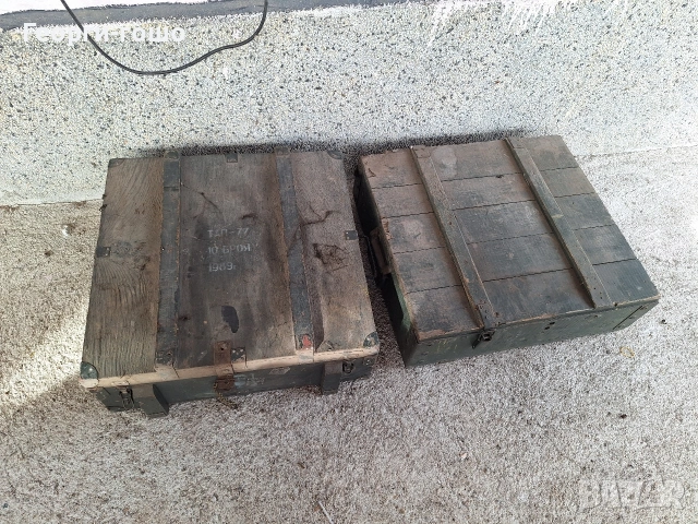 дървени сандъци 