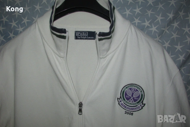 мъжко яке Polo Ralph Lauren Wimbledon 2008 Ралф Лоурен футболна фланелка Hummel Уимбълдън , снимка 9 - Тенис - 53784265