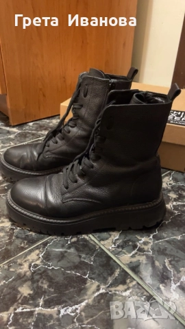 Боти от естествена кожа Bianki