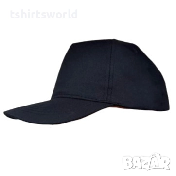 Нова шапка с козирка в черен цвят, снимка 2 - Шапки - 51678950