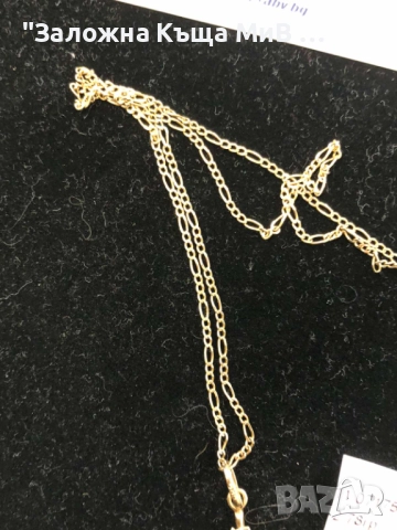 Златен Синджир с висука Кръст  2.78гр 14к, снимка 2 - Колиета, медальони, синджири - 52647313
