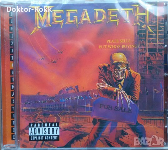Megadeth 1986 - Peace Sells... But Who's Buying? [2004, CD] REMASTERED, снимка 1 - CD дискове - 41523389