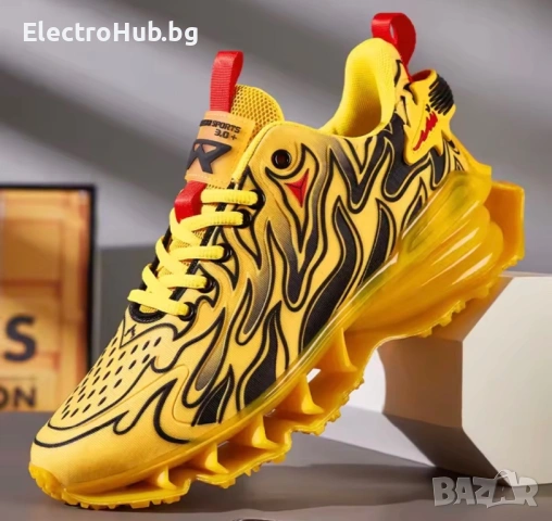 🔥 Червена доминация – футуристични street маратонки 2026, снимка 5 - Маратонки - 53532904