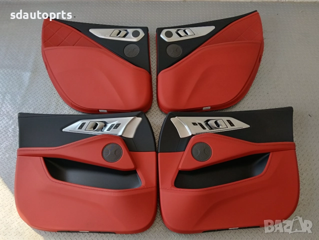 Нов салон седалки BMW XM X8 G09 Individual Leder Sakhir Orange Carbon, снимка 14 - Части - 52087660