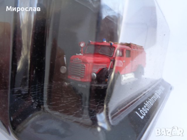 DeAgostini 1:72 STEYR 380 ПОЖАРНА МОДЕЛ ИГРАЧКА КАМИОН, снимка 3 - Колекции - 44156481