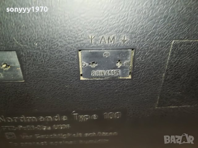 *NORDMENDE КОЛЕКЦИОНЕРСКО РАДИО 0105231606, снимка 16 - Радиокасетофони, транзистори - 40547156