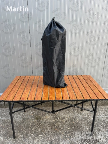 Сгъваема маса преносима за къмпинг, риболов, пикник лека и удобна, снимка 8 - Къмпинг мебели - 53810031