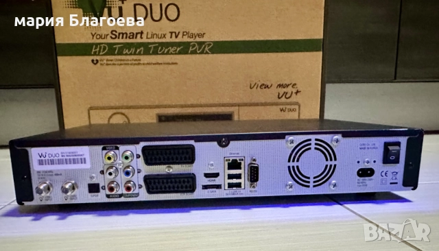 Сателитен приемник Vu+ DUO, снимка 3 - Приемници и антени - 52483560