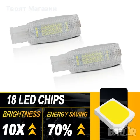 Комплект 2 броя LED крушки, снимка 11 - Аксесоари и консумативи - 48721523