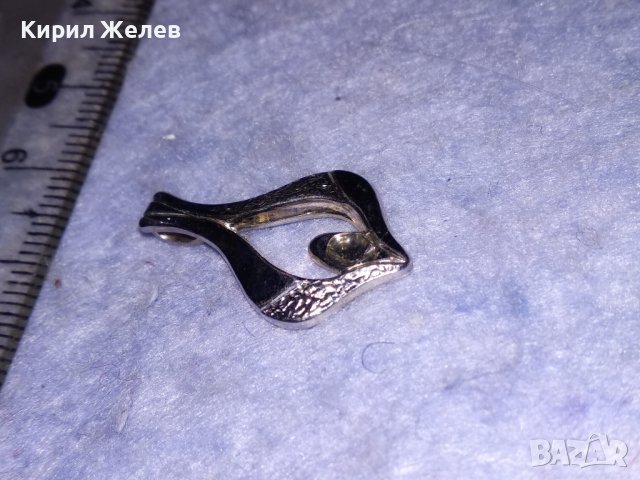 СТИЛЕН ИЗИСКАН СРЕБЪРЕН АРТ ПЕНДАНТ МАРКОВО СРЕБРО 925 ФИНО АЖУРНО БИЖУ МЕДАЛЬОН 32130, снимка 9 - Колиета, медальони, синджири - 40502119