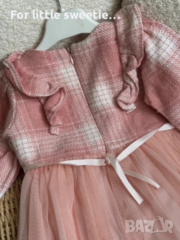 Красива рокля с тюл 🎀 нова! , снимка 4 - Детски рокли и поли - 53812537