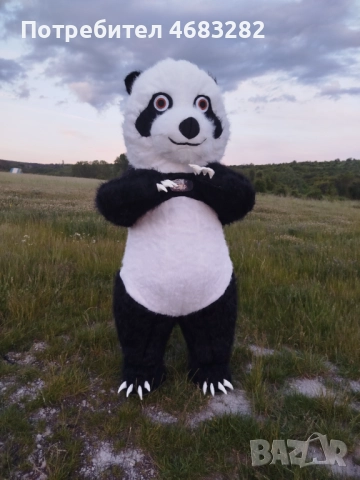 Голяма пухкава панда за Коледа, снимка 6 - Други - 52812281