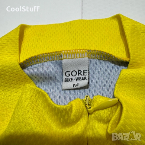 Gore Bike Wear Cycling 3/4 Цип Спортна Тениска Колоездене Размер M, снимка 5 - Спортни дрехи, екипи - 52423279