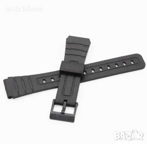 НОВА СИЛИКОНОВА КАИШКА ЗА ЧАСОВНИК КАСИО И QQ.СИЛИКОНОВИ КАИШКИ ЗА CASIO Q&Q F-91W F91W F84 F105 108, снимка 3 - Каишки за часовници - 12072639