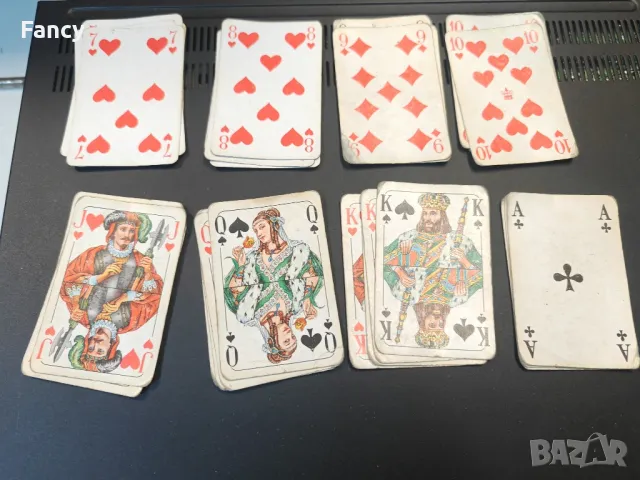 Три чифта стари немски карти , снимка 18 - Колекции - 48298377