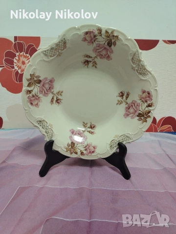 Винтидж порцеланова купа, снимка 5 - Декорация за дома - 53480017