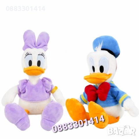 Дейзи Дък Плюшена Daisy Duck , снимка 2 - Плюшени играчки - 42059399