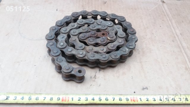 стара верига от трактор, автомбил , снимка 4 - Антикварни и старинни предмети - 39863066