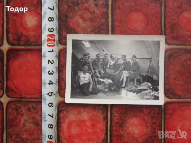 Картичка снимка немски войник 3 райх а12 , снимка 2 - Колекции - 36108385