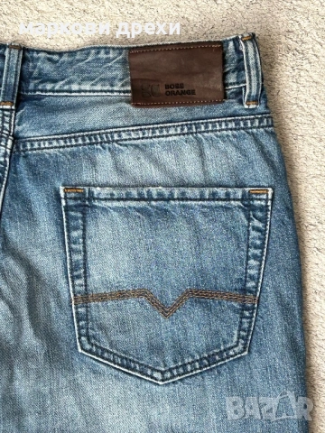 HUGO BOSS ORANGE REGULAR FIT 34  JEANS, снимка 6 - Дънки - 52737236