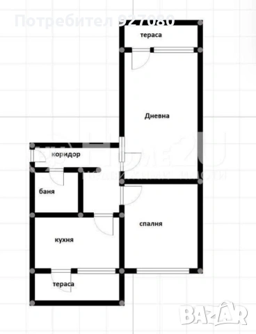 Тристаен апартамент Вл.Варненчик